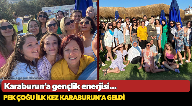 Karaburun’a gençlik enerjisi...