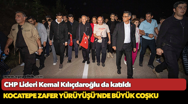 Kocatepe Zafer Yürüyüşü’nde büyük coşku