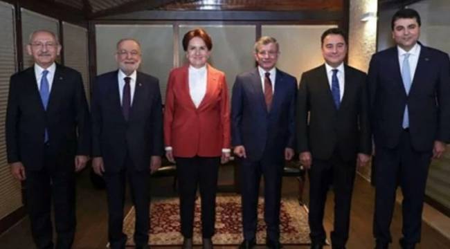 Kulisler hareketlendi: Altılı masanın adayını kaç parti destekleyecek?