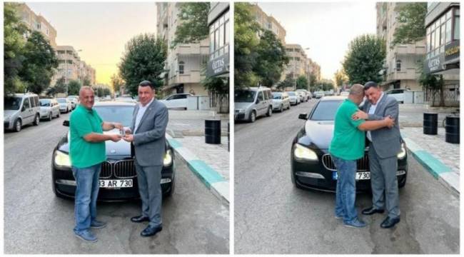 MHP'li vekilden MHP'li üyeye lüks araç hediyesi