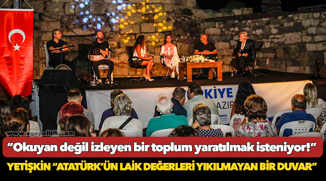 "Okuyan değil izleyen bir toplum yaratılmak isteniyor!"