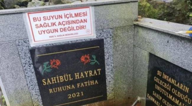 'Şifalı' denilen su zehirli çıktı