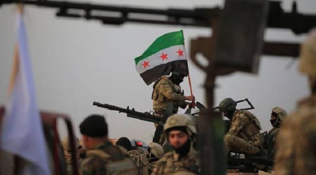 Türk bayrağının yakılması sonrası ÖSO'dan açıklama geldi