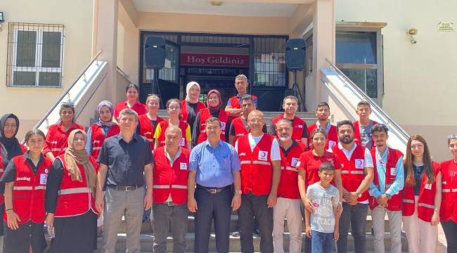 Türk Kızılay Gaziemir Şubesi&#039;nden “İzmir’den Kahramanmaraş&#039;a Gönül Köprüsü” Projesi