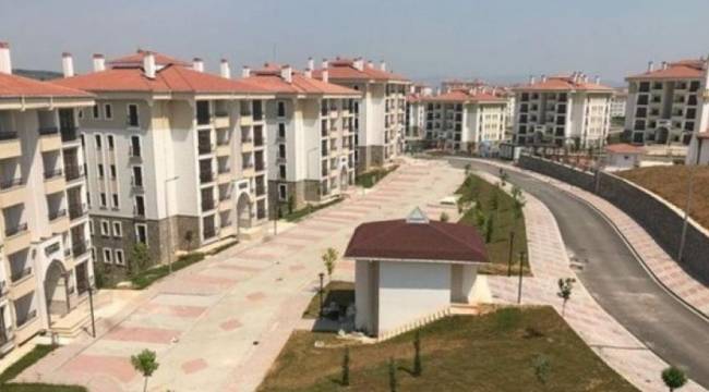 250 bin sosyal konutun nerede yapılacağına ilişkin listede değişiklik