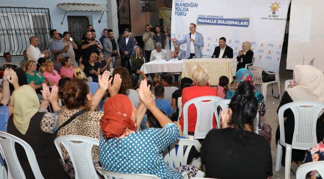 AK Parti İzmir İl Başkanı Kerem Ali Sürekli;  “Yer göstermeden otoparkı yıkmaktaki amacınız nedir?”