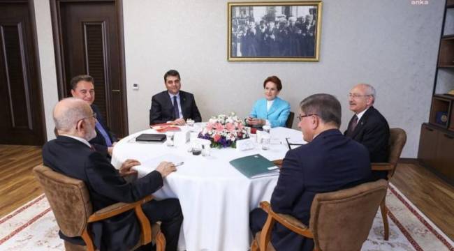 Altılı Masa'da sürpriz görüşme