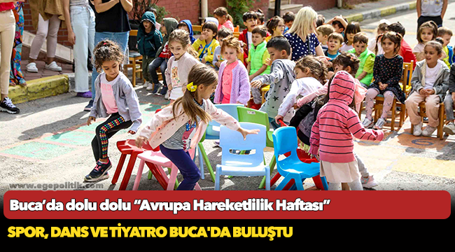 Buca’da dolu dolu “Avrupa Hareketlilik Haftası”
