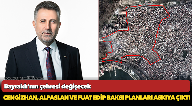 Cengizhan, Alpaslan ve Fuat Edip Baksı Planları Askıya Çıktı