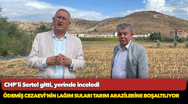 CHP’li Sertel gitti, yerinde inceledi