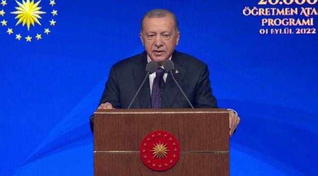 Erdoğan'dan öğretmenlere: Bırakın artık boykotu