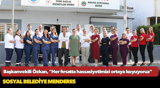 Her Alanda Sosyal Belediye: Menderes