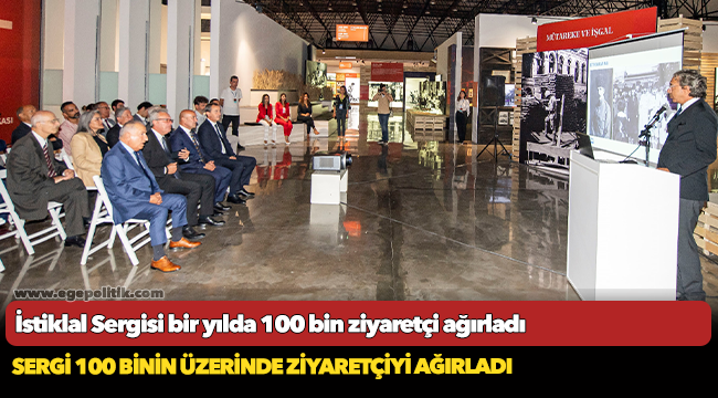 İstiklal Sergisi bir yılda 100 bin ziyaretçi ağırladı