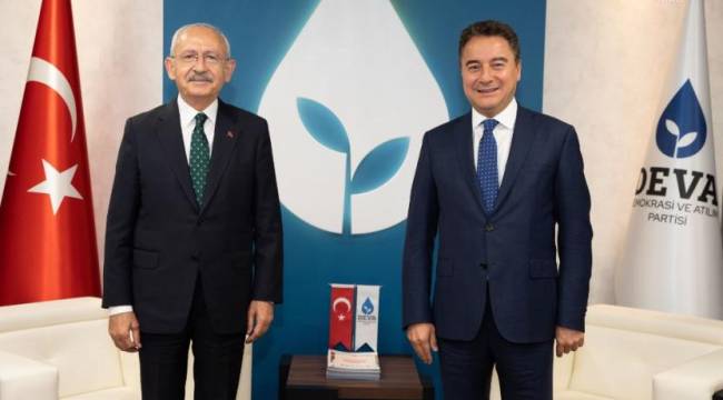 Kılıçdaroğlu Babacan'ı ziyaret etti