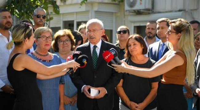 Kılıçdaroğlu'ndan Kuddusi Okkır'ın eşine ziyaret: 'Devletin özür dilemesi lazım'