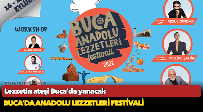 Lezzetin ateşi Buca’da yanacak