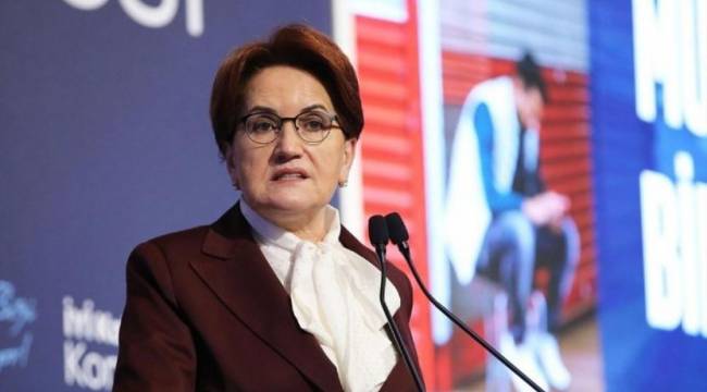 Meral Akşener'den cumhurbaşkanı adayı açıklaması