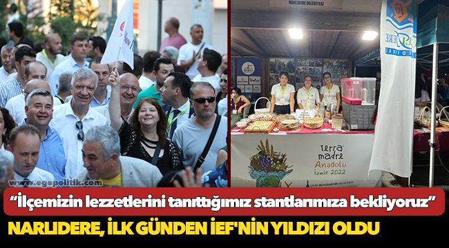 Narlıdere ilk günden İEF'nin yıldızı oldu