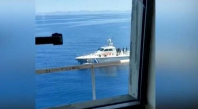 Sahil Güvenlik Komutanlığı: Yunanistan Bozcaada açıklarında Ro-Ro gemisine ateş açtı