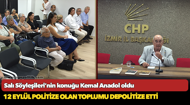Salı Söyleşileri’nin konuğu Kemal Anadol oldu
