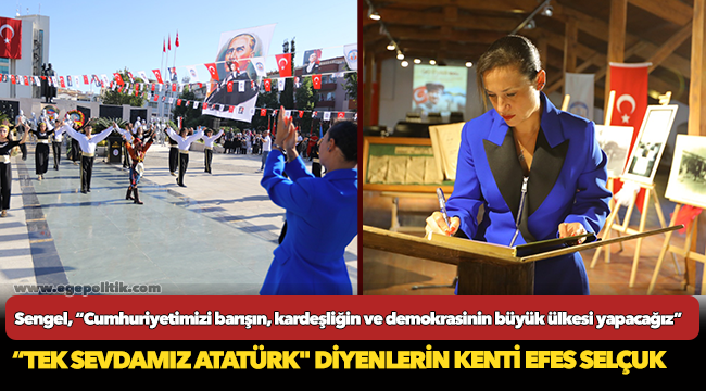 Sengel, “Cumhuriyetimizi barışın, kardeşliğin ve demokrasinin büyük ülkesi yapacağız”