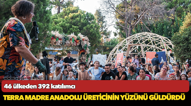 Terra Madre Anadolu üreticinin yüzünü güldürdü