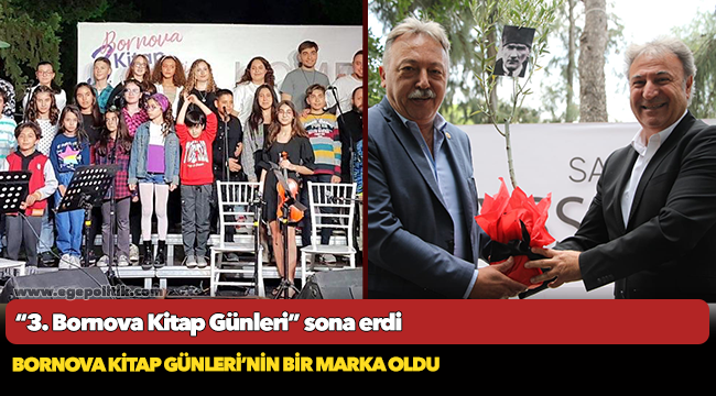 “3. Bornova Kitap Günleri” sona erdi