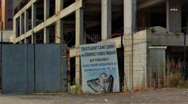 AKP'li Esenler Belediyesi, 7 yıldır bitmeyen cami için bir ihale daha açtı