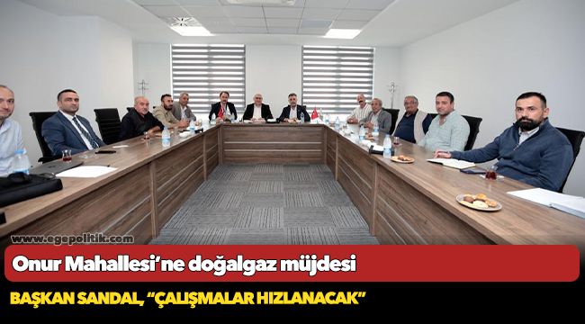 Başkan Sandal, “Çalışmalar hızlanacak”