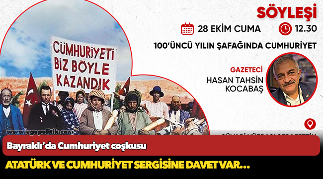 Bayraklı’da Cumhuriyet coşkusu