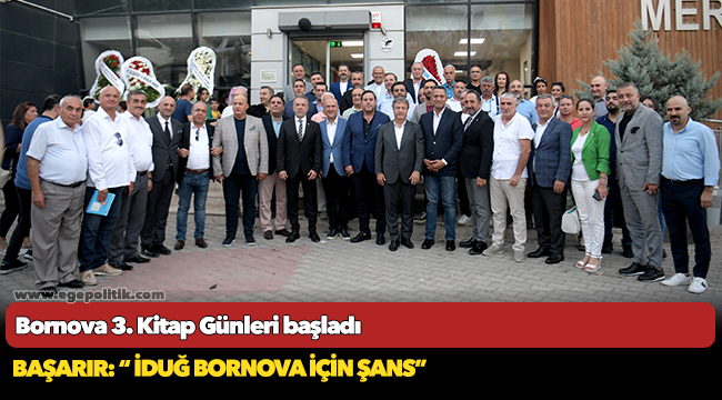 Bornova 3. Kitap Günleri başladı