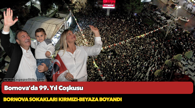 Bornova’da 99. Yıl Coşkusu