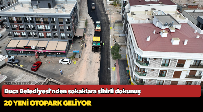 Buca Belediyesi'nden sokaklara sihirli dokunuş