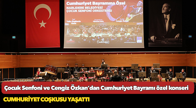 Çocuk Senfoni ve Cengiz Özkan’dan Cumhuriyet Bayramı özel konseri