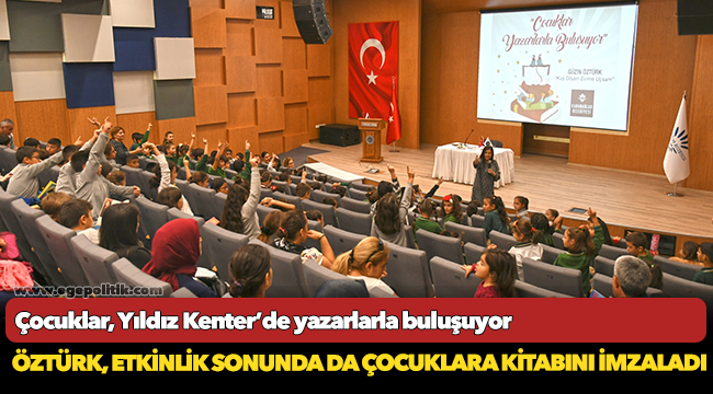 Çocuklar, Yıldız Kenter’de yazarlarla buluşuyor