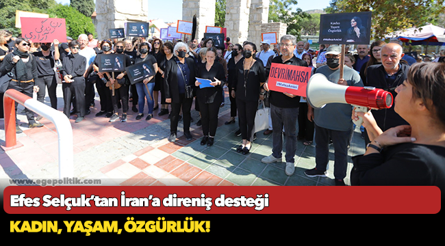 Efes Selçuk’tan İran’a direniş desteği