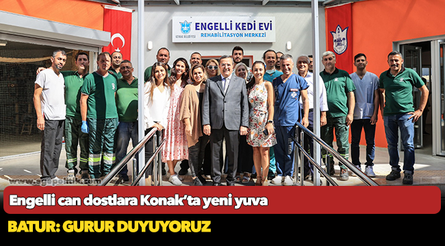 Engelli can dostlara  Konak’ta yeni yuva