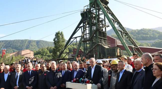 Erdoğan: Tüm önlemlere rağmen nasıl olup da patlama yaşandığını bilmiyoruz