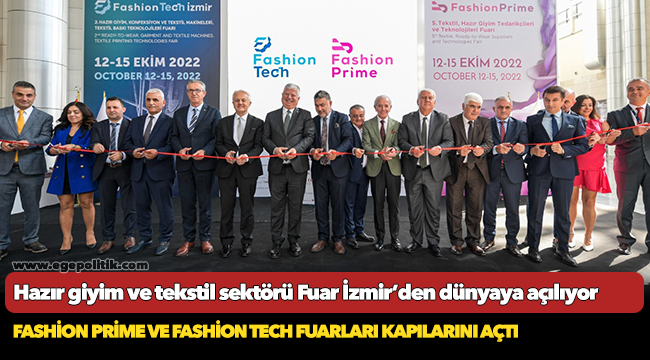 Fashion Prime ve Fashion Tech fuarları kapılarını açtı