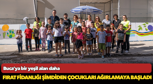 Fırat Fidanlığı şimdiden çocukları ağırlamaya başladı