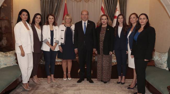 GİFED KKTC Cumhurbaşkanı Tatar’ı ziyaret etti