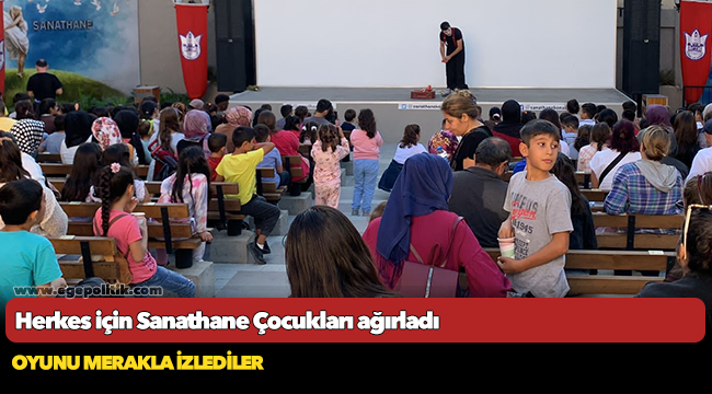 Herkes için Sanathane  Çocukları ağırladı