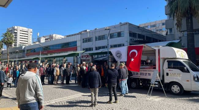 İZDEDA maden şehitleri için lokma döktürdü!