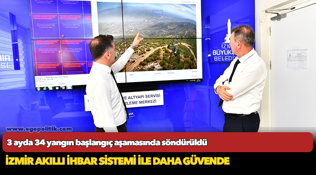 İzmir Akıllı İhbar Sistemi ile daha güvende
