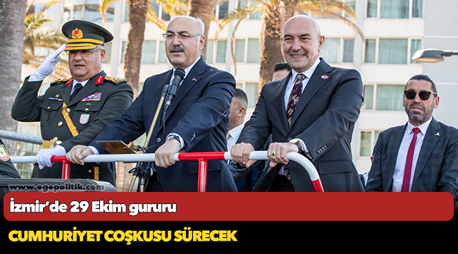 İzmir’de 29 Ekim gururu