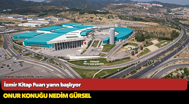 İzmir Kitap Fuarı yarın başlıyor