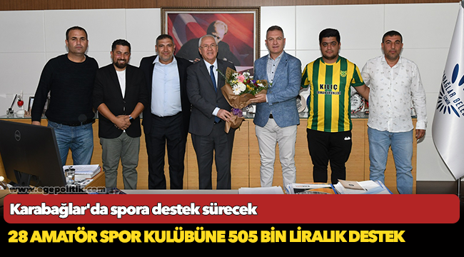 Karabağlar'da spora destek sürecek