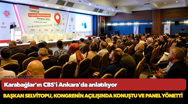 Karabağlar'ın CBS'i Ankara'da anlatılıyor