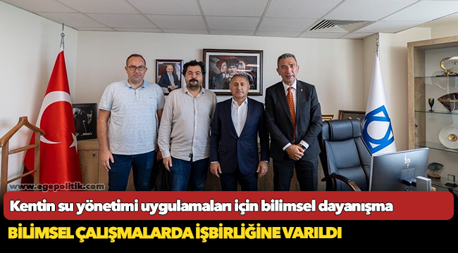 Kentin su yönetimi uygulamaları için bilimsel dayanışma