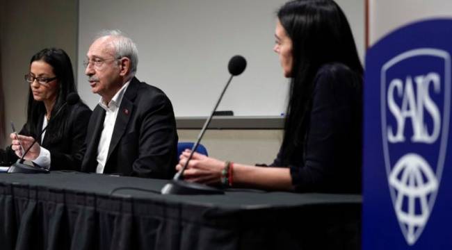 Kılıçdaroğlu'ndan John Hopkins Üniversitesi'ne ziyaret